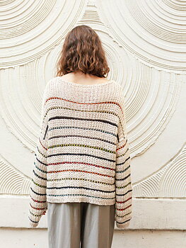 Sandnes Sebrina Sweater 2404_10 (16 m halvpatent st 4)