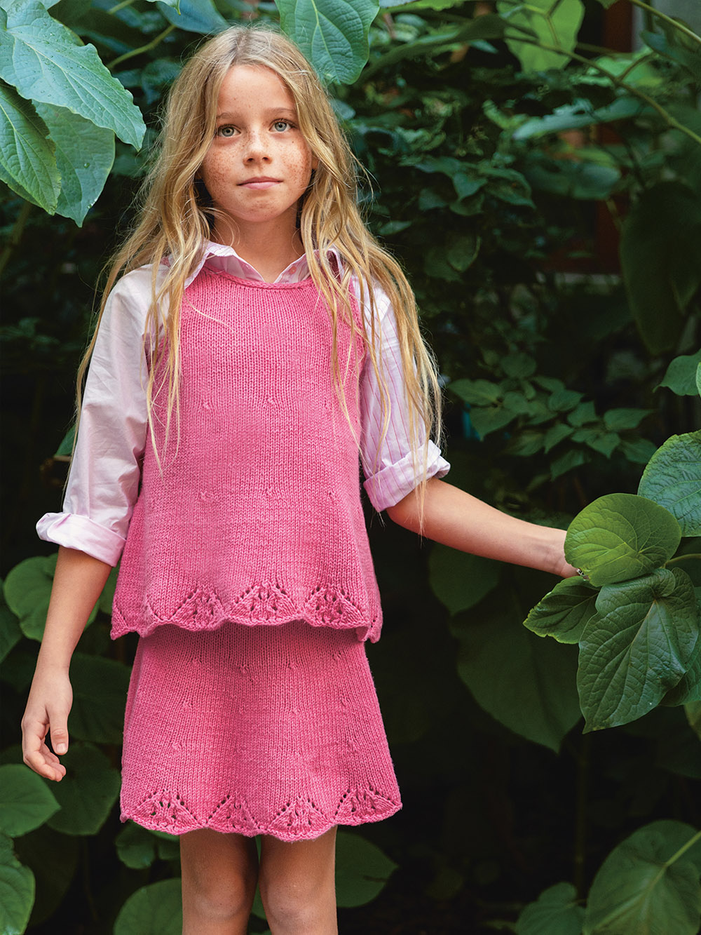 Sandnes Augustine Singlet & Skirt Junior 2405_06 (22 m st 3,5)