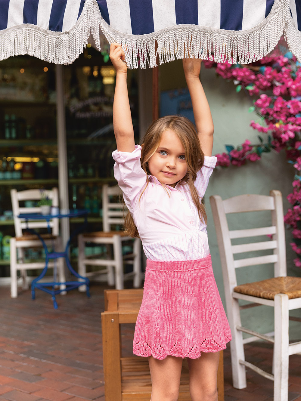 Sandnes Augustine Singlet & Skirt Junior 2405_06 (22 m st 3,5) - 3