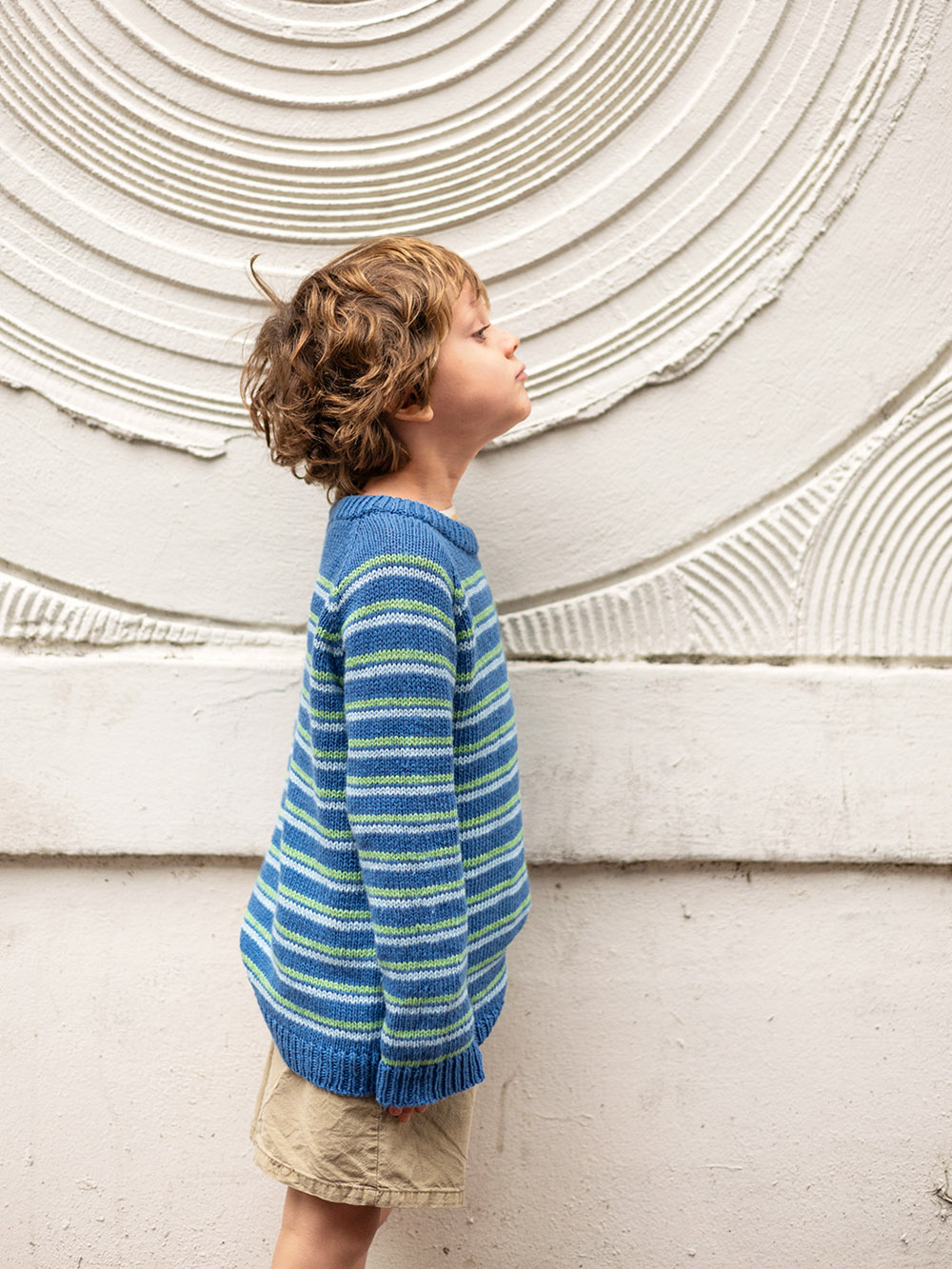 Sandnes Collin Sweater Junior 2405_07 (21 m st 3,5) - 4