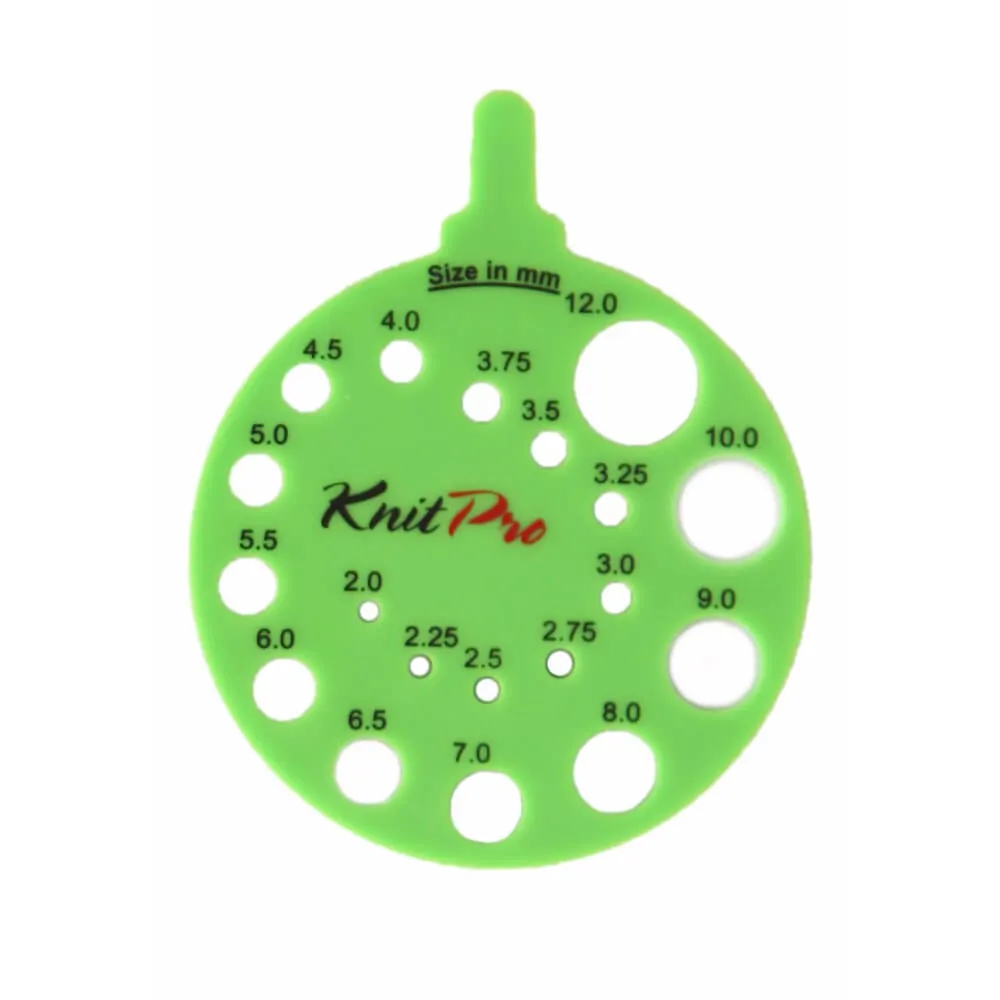 Stickmått runt grönt KnitPro 10992