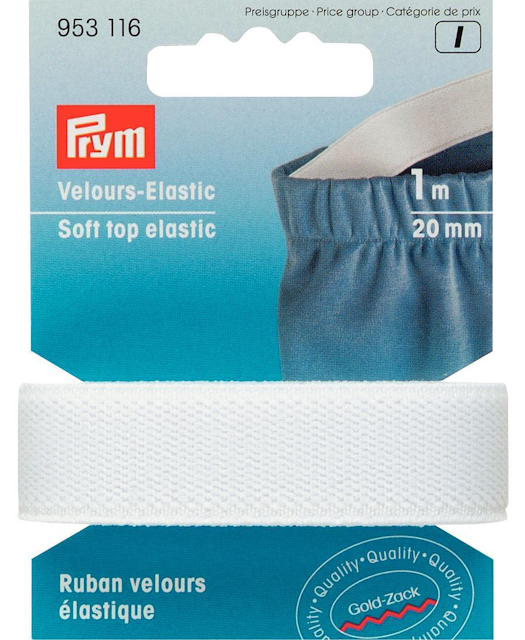 Resår velour 20 mm Prym