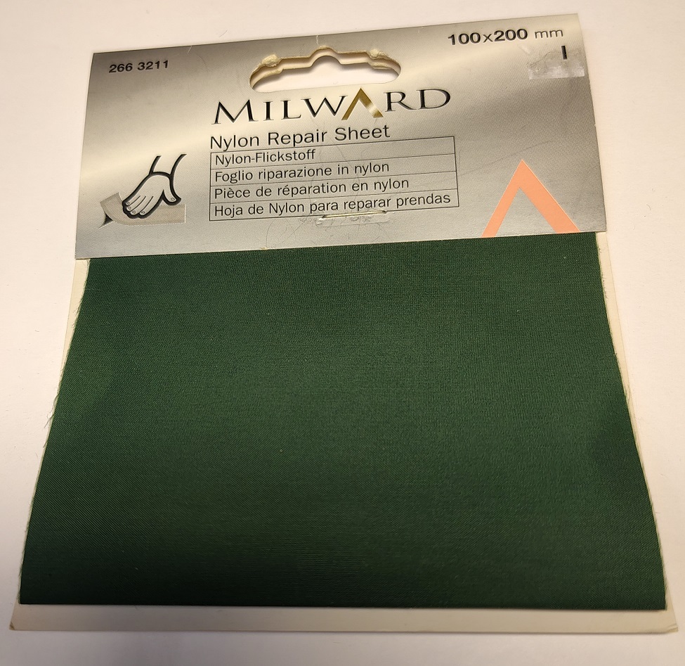 Reparationslapp nylon grön Milward