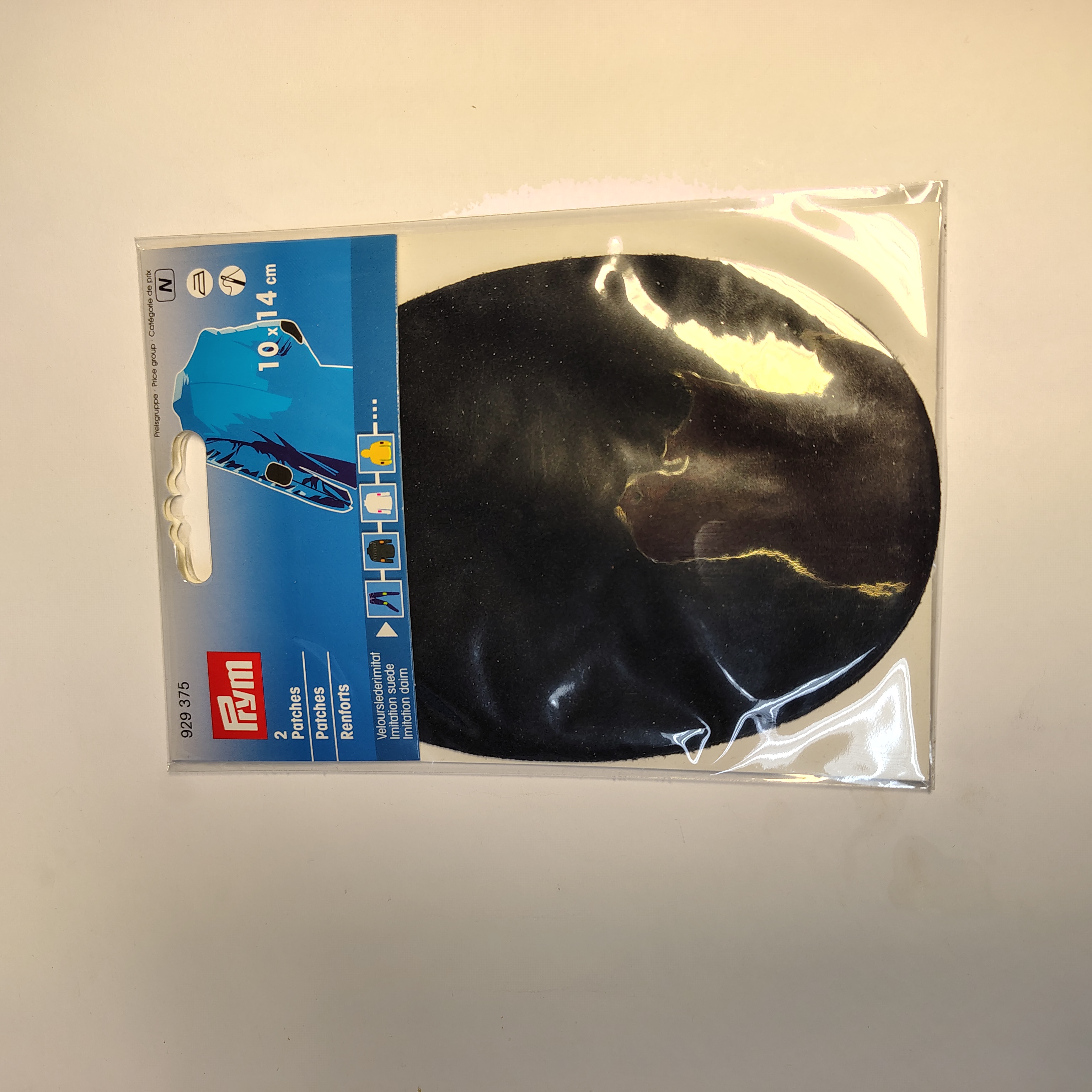 Ärmlapp mockaimitation marin Prym 2-pack