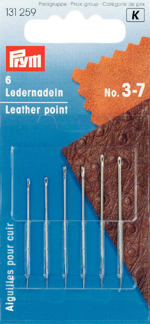 Lädernålar no 3-7 Prym