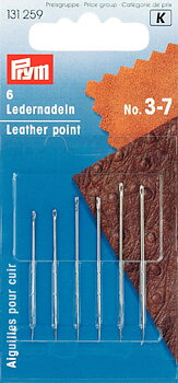 Lädernålar no 3-7 Prym