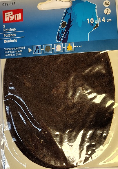 Ärmlapp mockaimitation brun Prym 2-pack