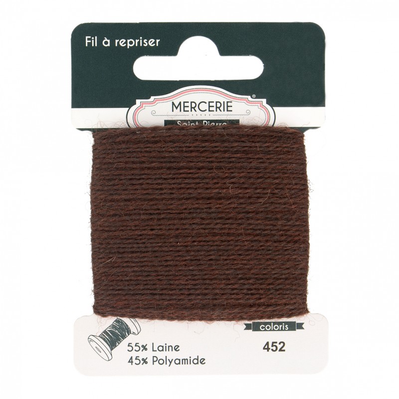 Stoppgarn Mercerie färg 452 brun