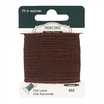 Stoppgarn Mercerie färg 452 brun