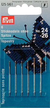Synålar utan spets no 24-26 Prym
