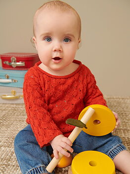 Sandnes Lilja Sweater Baby 2407_04 (27 m st 3)