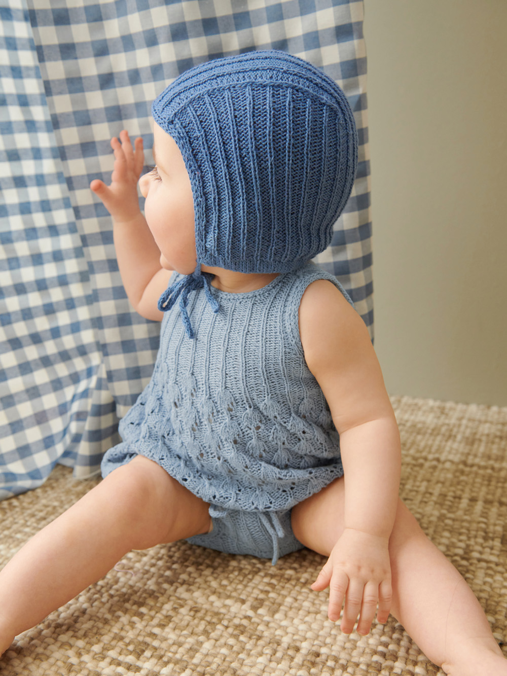 Sandnes Lilja Singlet, Linus Diaper pants & Bonnet 2407_05 (27 m st 3) - 4