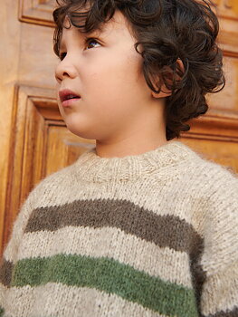Sandnes Adam Sweater Junior 2408_09 (18 m st 4,5)