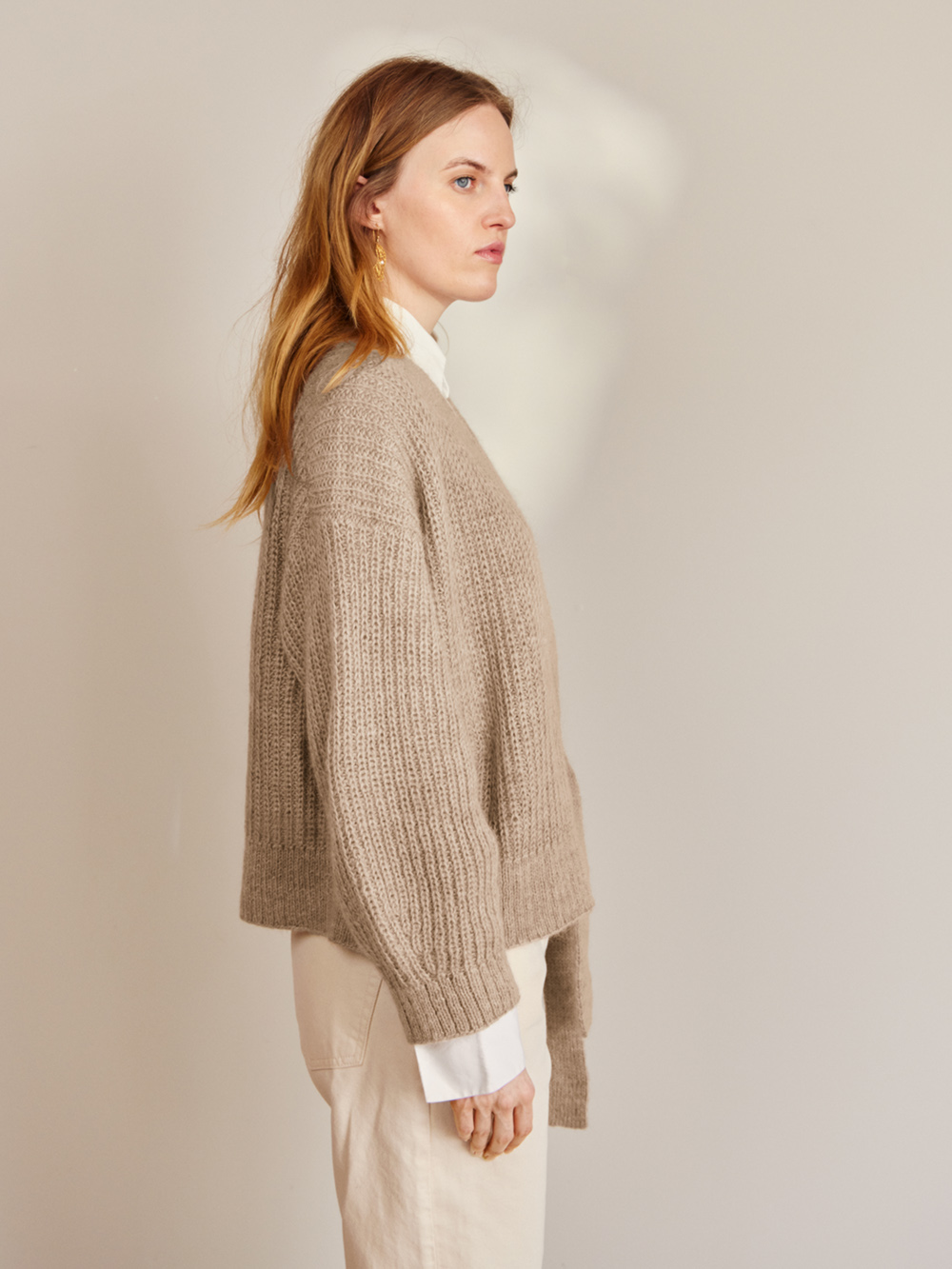 Sandnes Lumen Cardigan 2409_04 (17 m halvpatent st 4) - 2