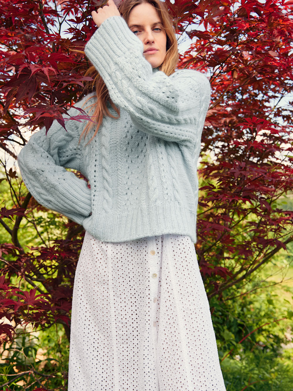 Sandnes Cornelia Sweater 2409_05 (17 m mönster st 4,5) - 3