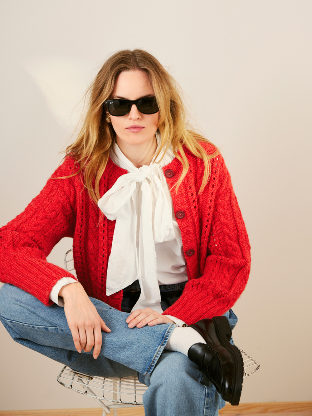 Sandnes Cornelia Cardigan 2409_08 (17 m mönster st 4,5) - 5