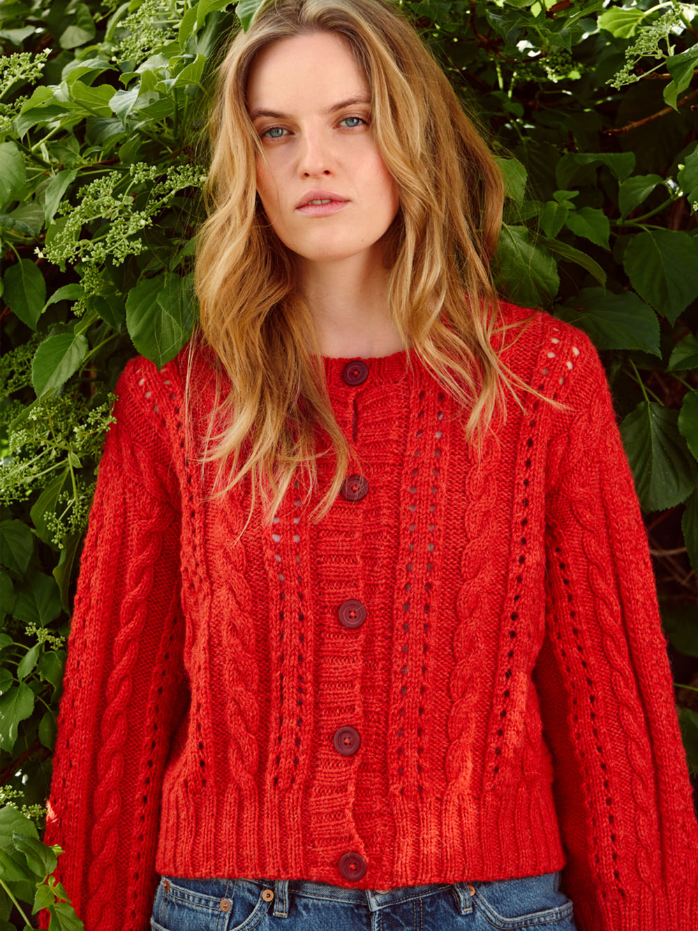 Sandnes Cornelia Cardigan 2409_08 (17 m mönster st 4,5) - 3