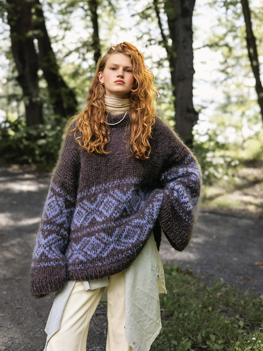 Sandnes Fun Chunky Marius 2410_01 (12 m flerfärgsstick st 8) - 5