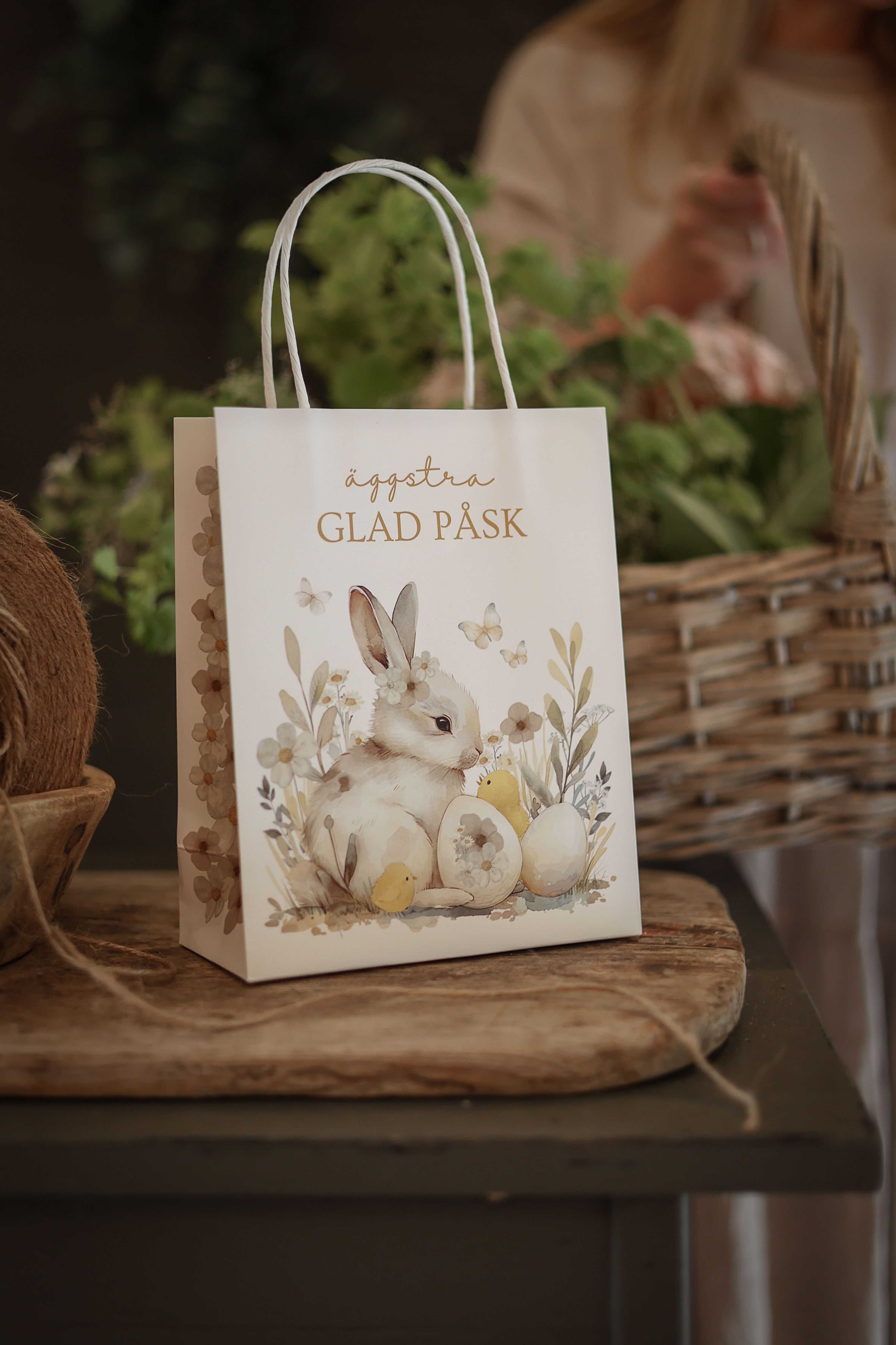 Gåvopåse - äggstra GLAD PÅSK - 3