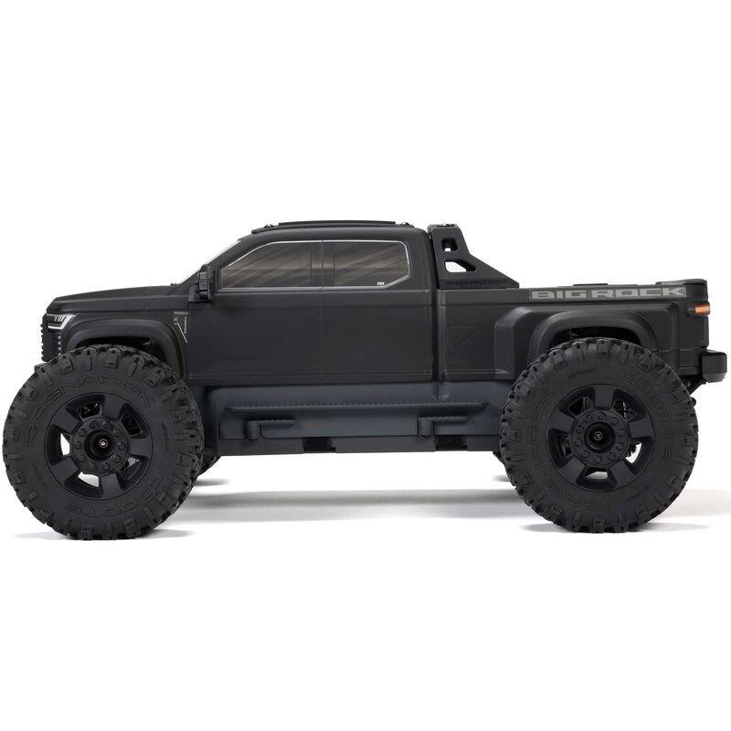 ARRMA 1/10 BIG ROCK 223S DSC 4X4 RTR Brushless Monster Truck, Black - 8