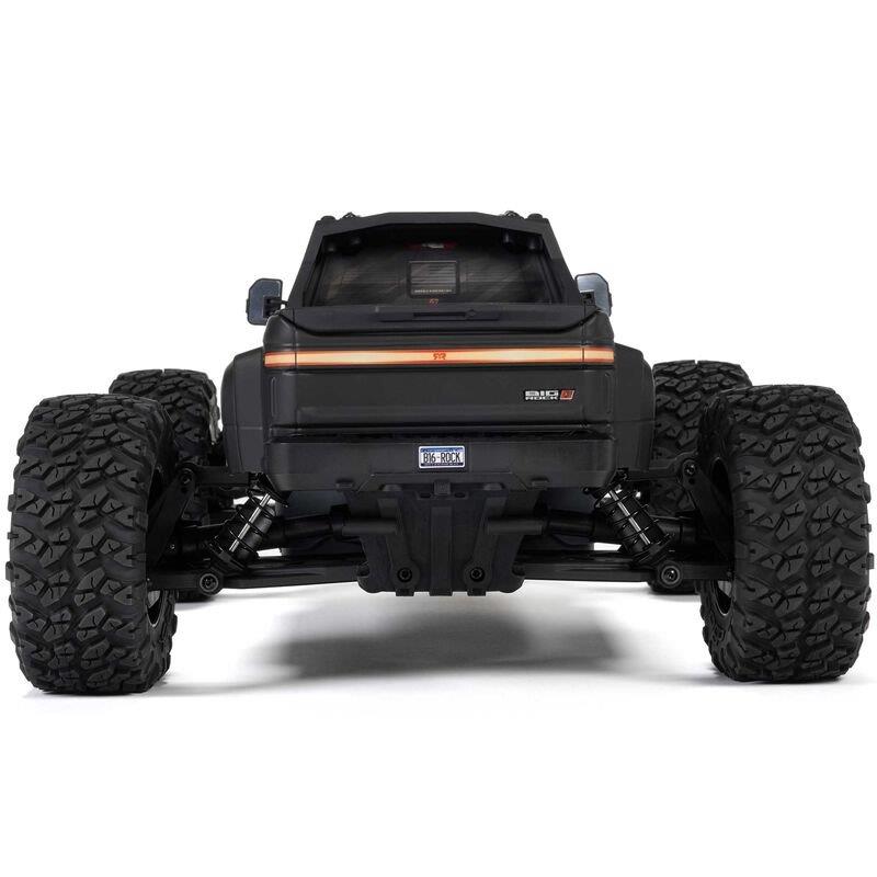 ARRMA 1/10 BIG ROCK 223S DSC 4X4 RTR Brushless Monster Truck, Black - 10