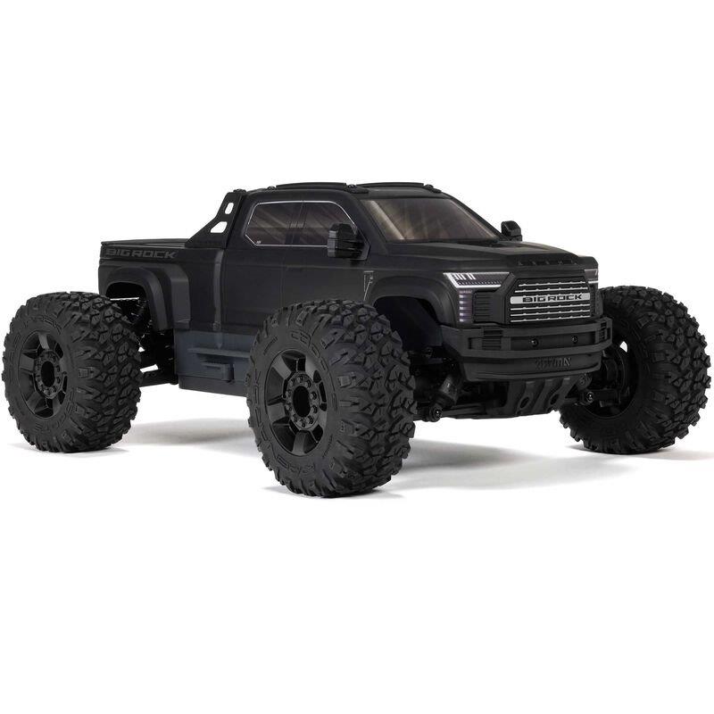 ARRMA 1/10 BIG ROCK 223S DSC 4X4 RTR Brushless Monster Truck, Black - 18