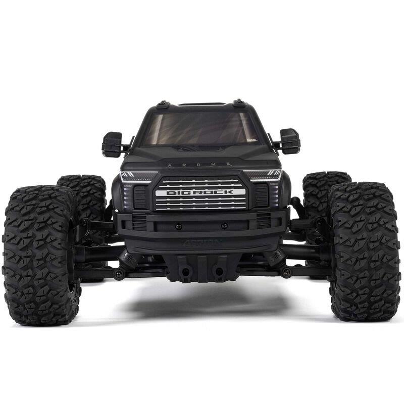 ARRMA 1/10 BIG ROCK 223S DSC 4X4 RTR Brushless Monster Truck, Black - 9