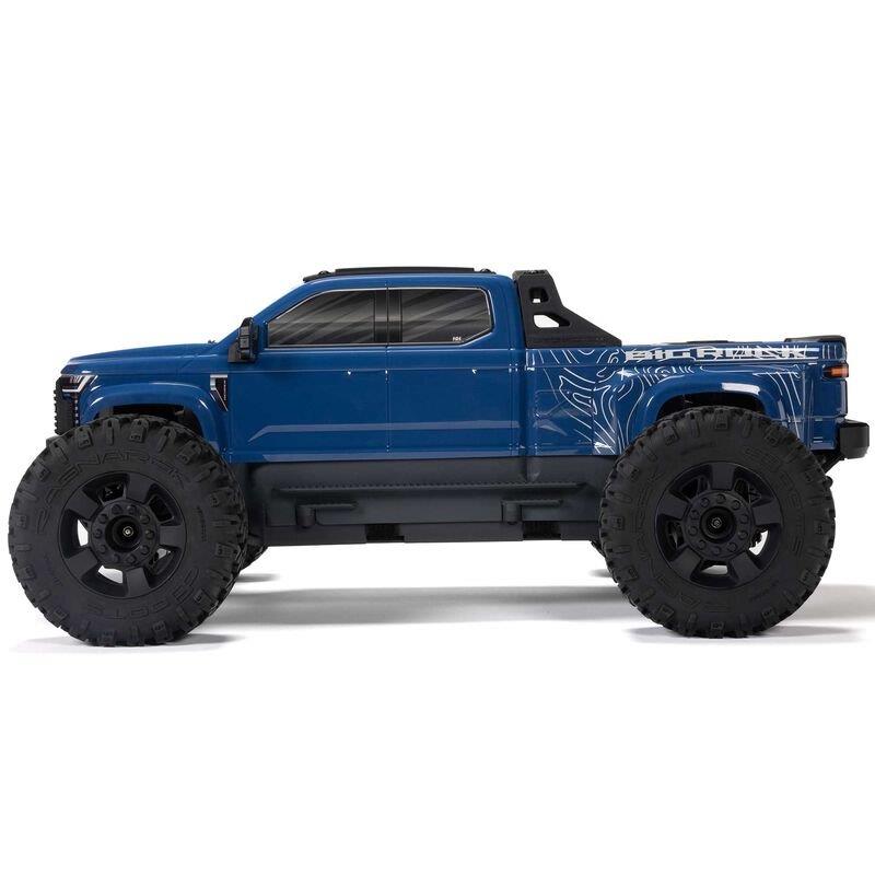 ARRMA 1/10 BIG ROCK 223S DSC 4X4 RTR Brushless Monster Truck, Blue - 9
