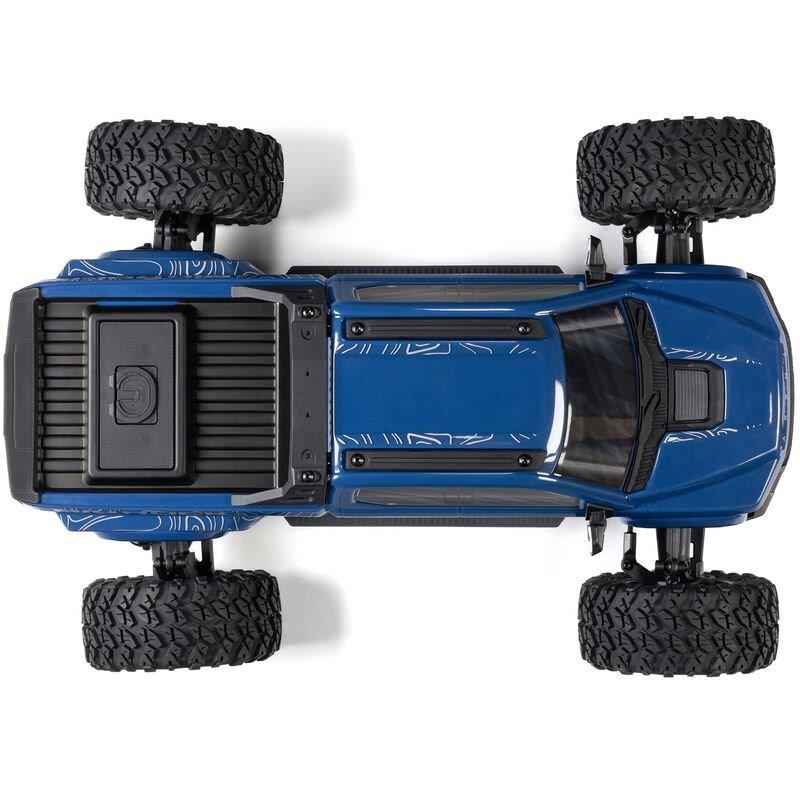 ARRMA 1/10 BIG ROCK 223S DSC 4X4 RTR Brushless Monster Truck, Blue - 12