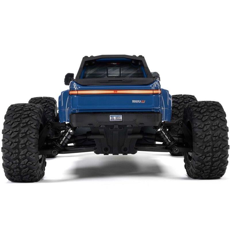 ARRMA 1/10 BIG ROCK 223S DSC 4X4 RTR Brushless Monster Truck, Blue - 11