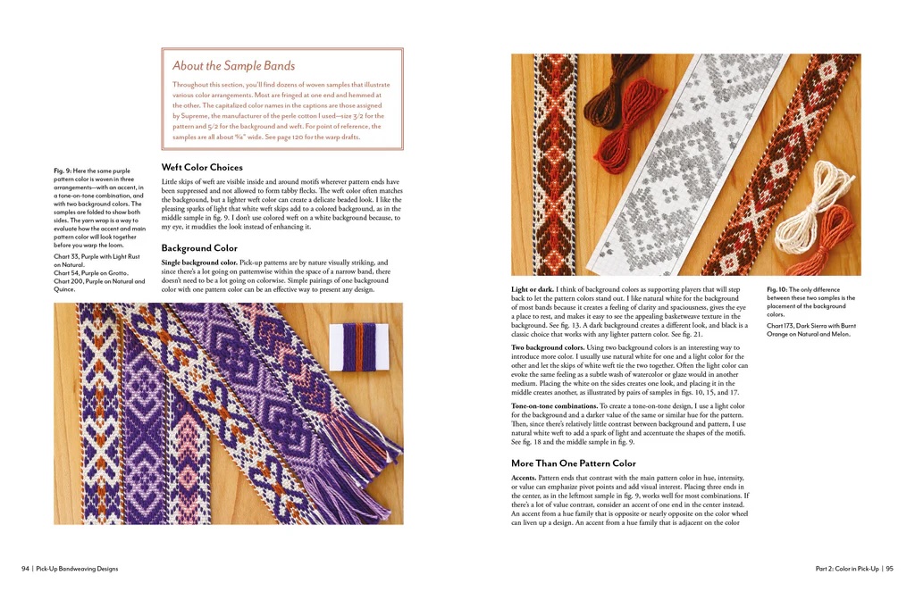 Pick-Up Bandweaving Designs - 5