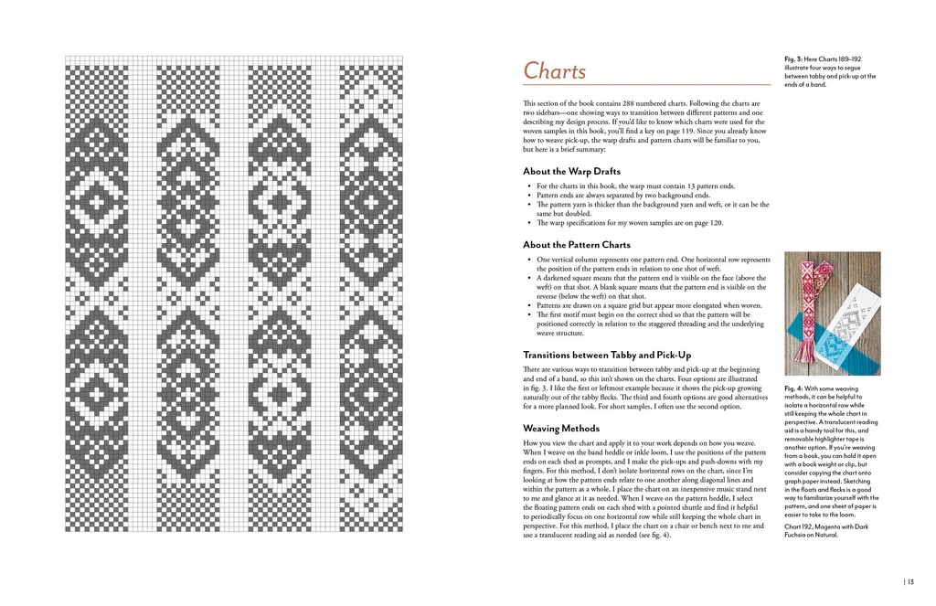 Pick-Up Bandweaving Designs - 3