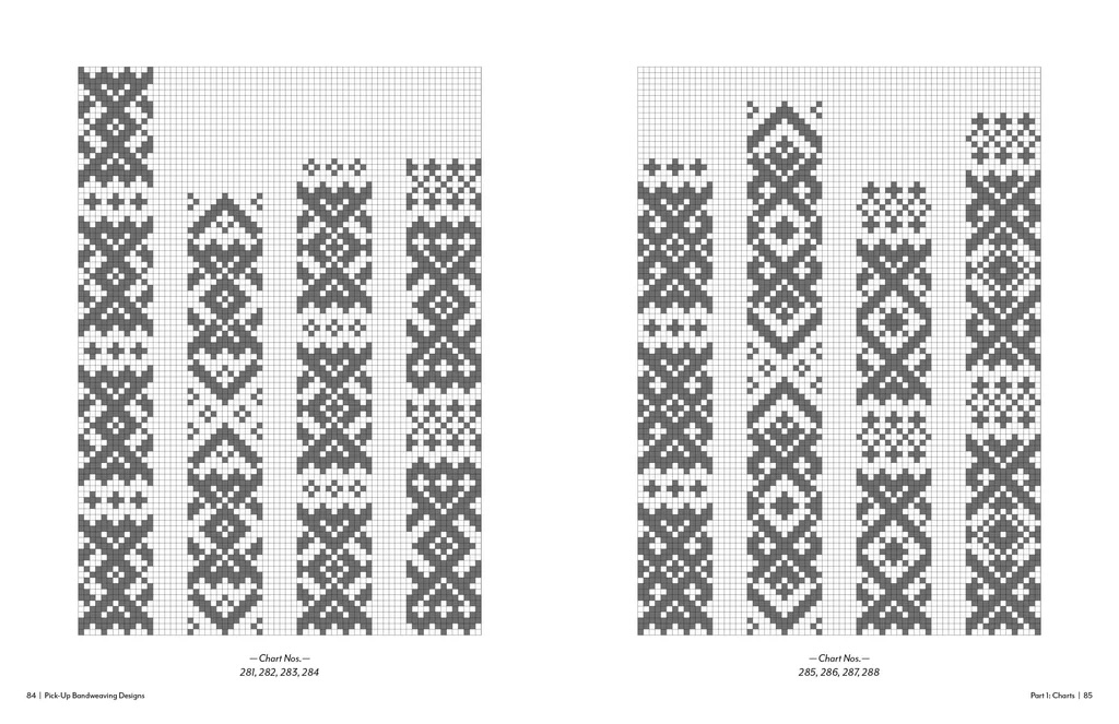 Pick-Up Bandweaving Designs - 4