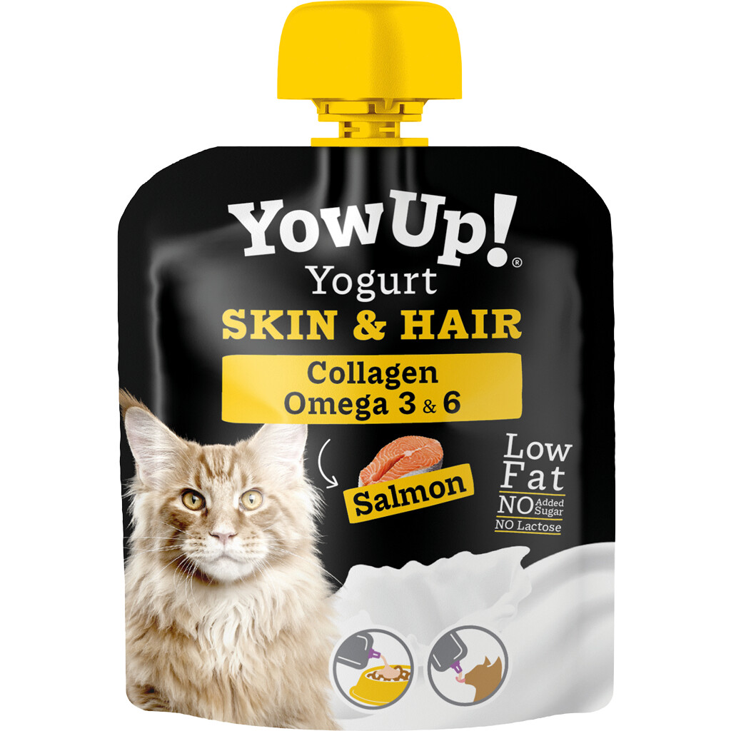 YowUp! Yogurt Cat Supplement for Skin and Coat - Salmon