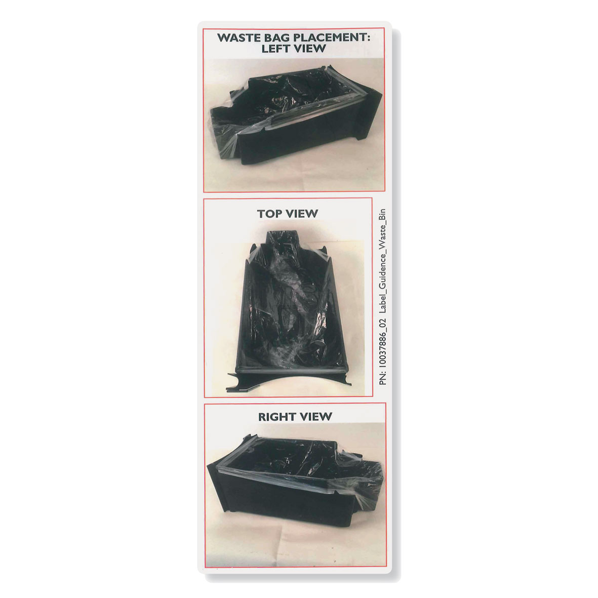 Carrara Waste Bag Placement