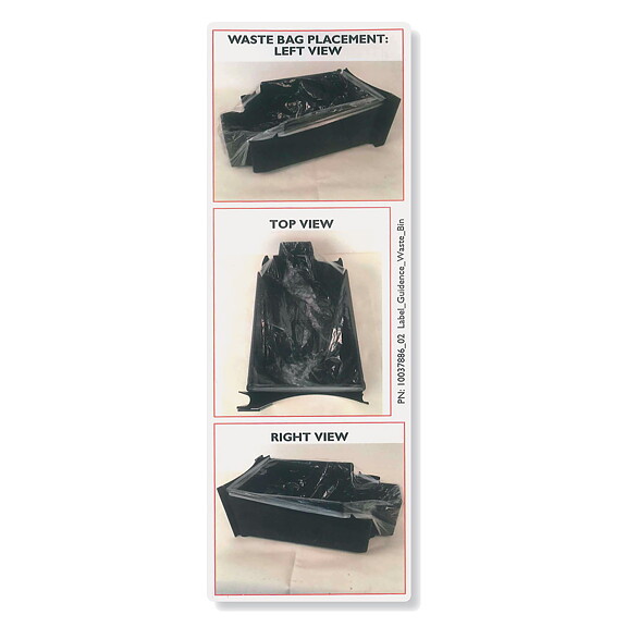 Carrara Waste Bag Placement