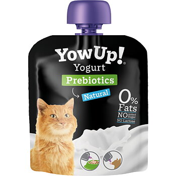 YowUp! Yogurt Cat Supplement for Skin and Coat - Natural Prebiotics