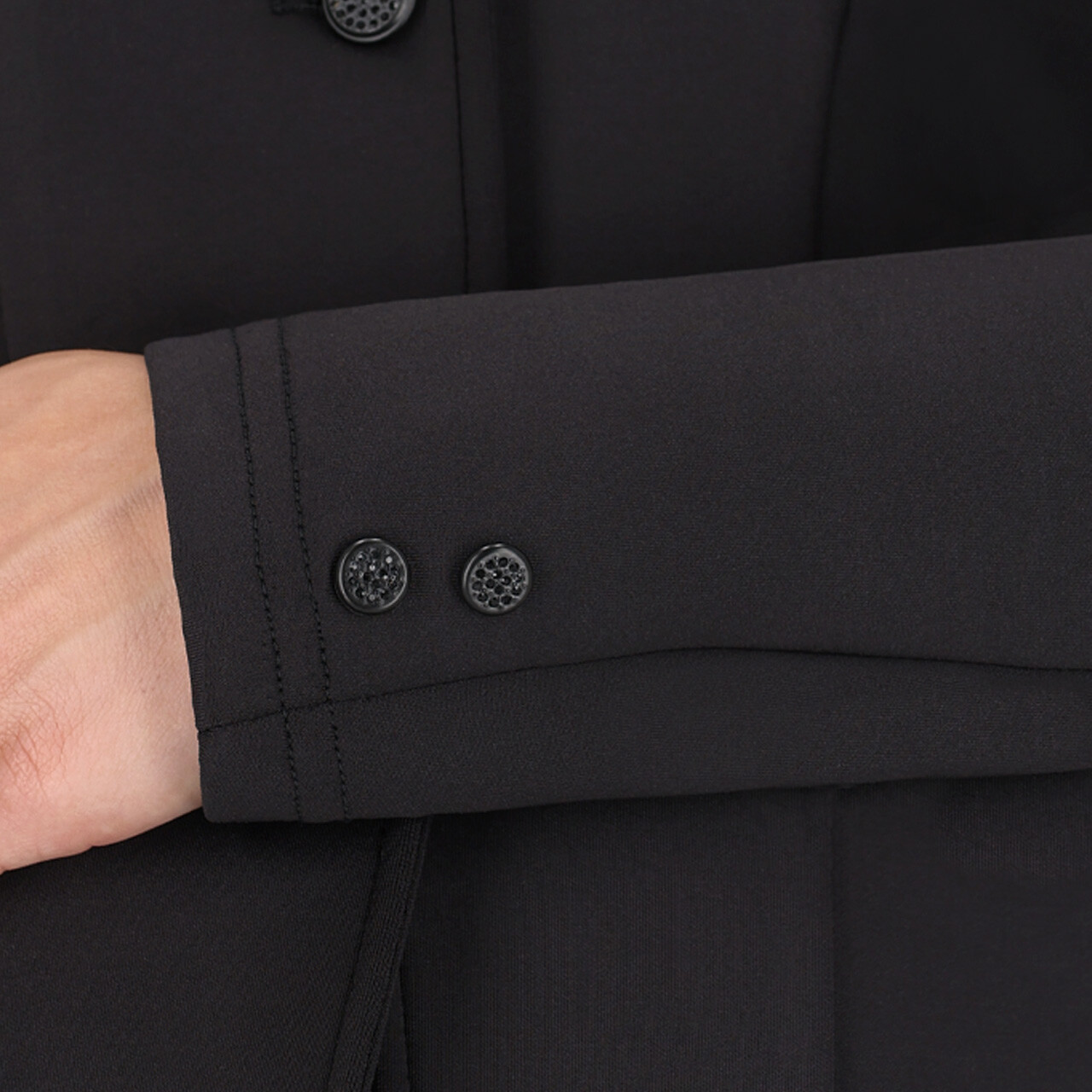 QHP Izebel Competition Jacket Junior - Black - Breathable