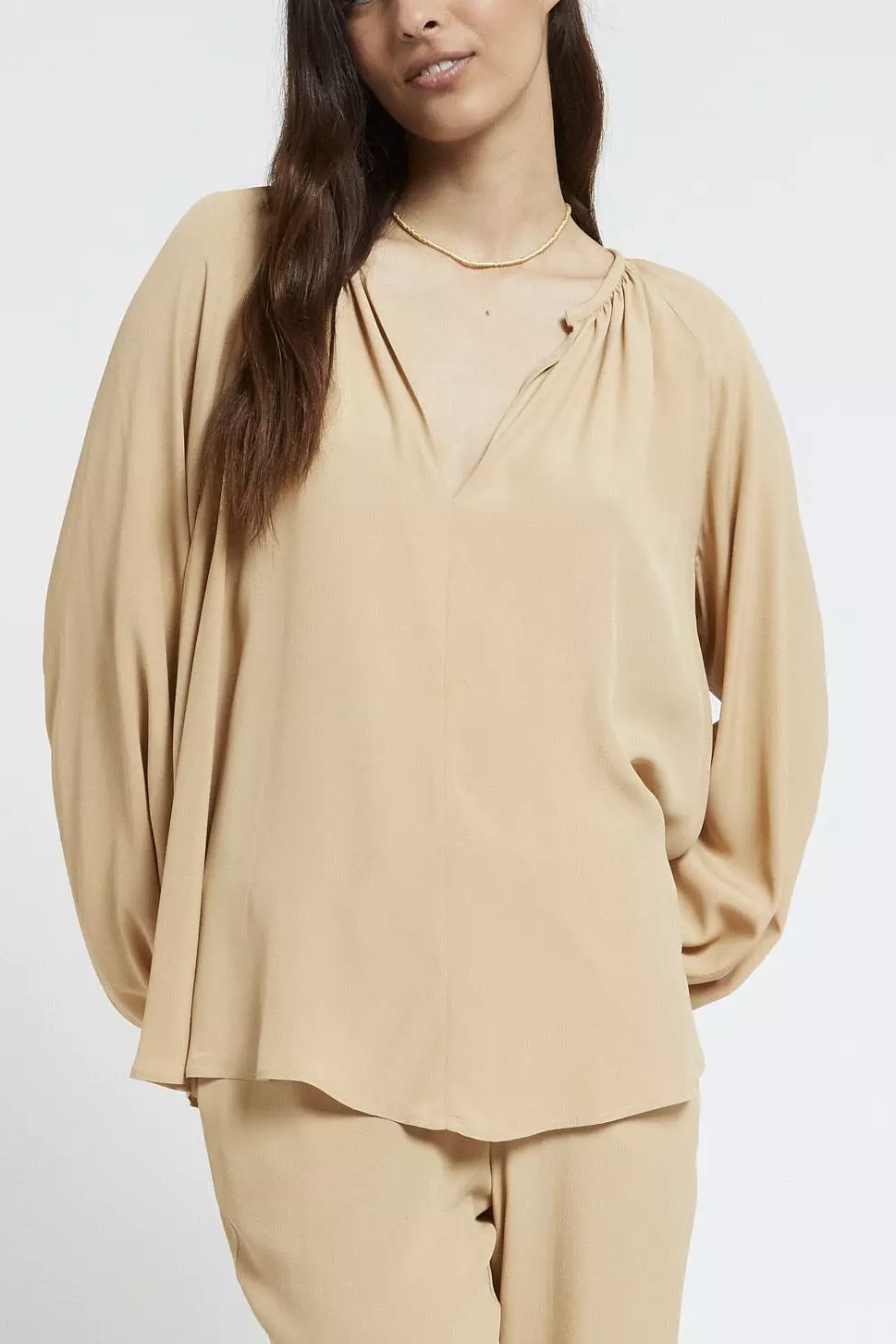 OttodÁme - Silk Blend Blouse Latte