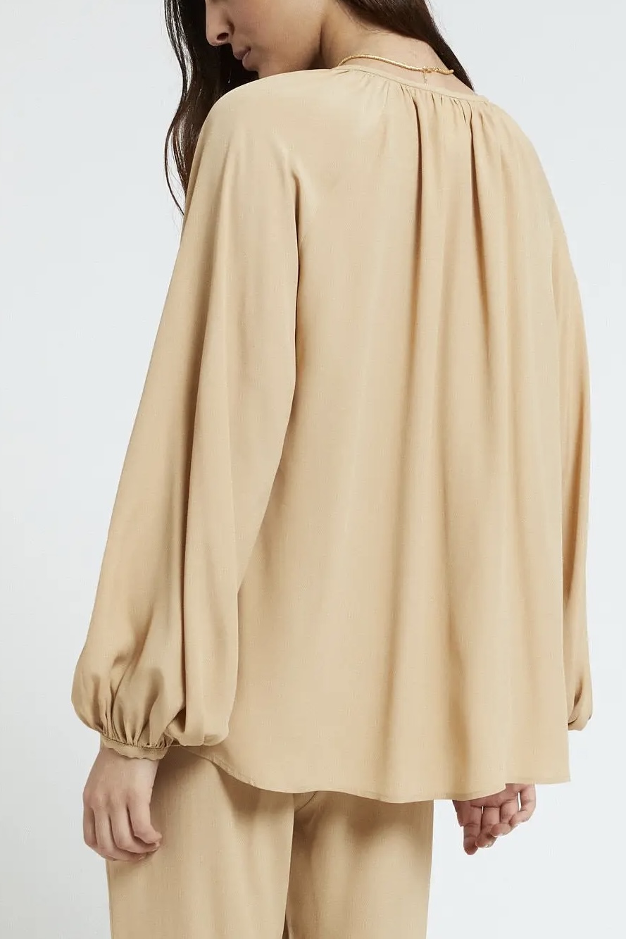 OttodÁme - Silk Blend Blouse Latte - 3