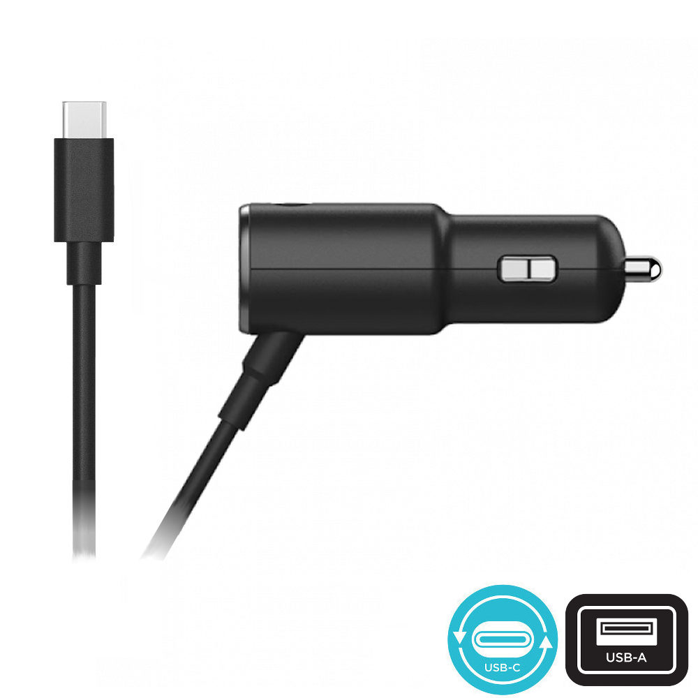 Motorola Mobility TurboPower 36 Dual Port Billaddare med USB-C - 3