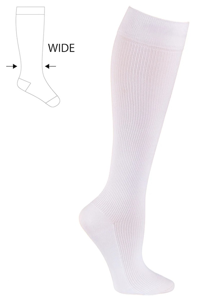 Supcare Stödstrumpor Extra Bred i Bambu