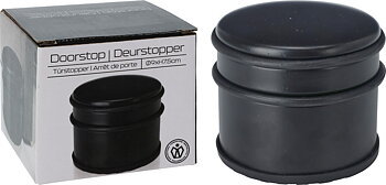 Dörrstopp svart - till golv