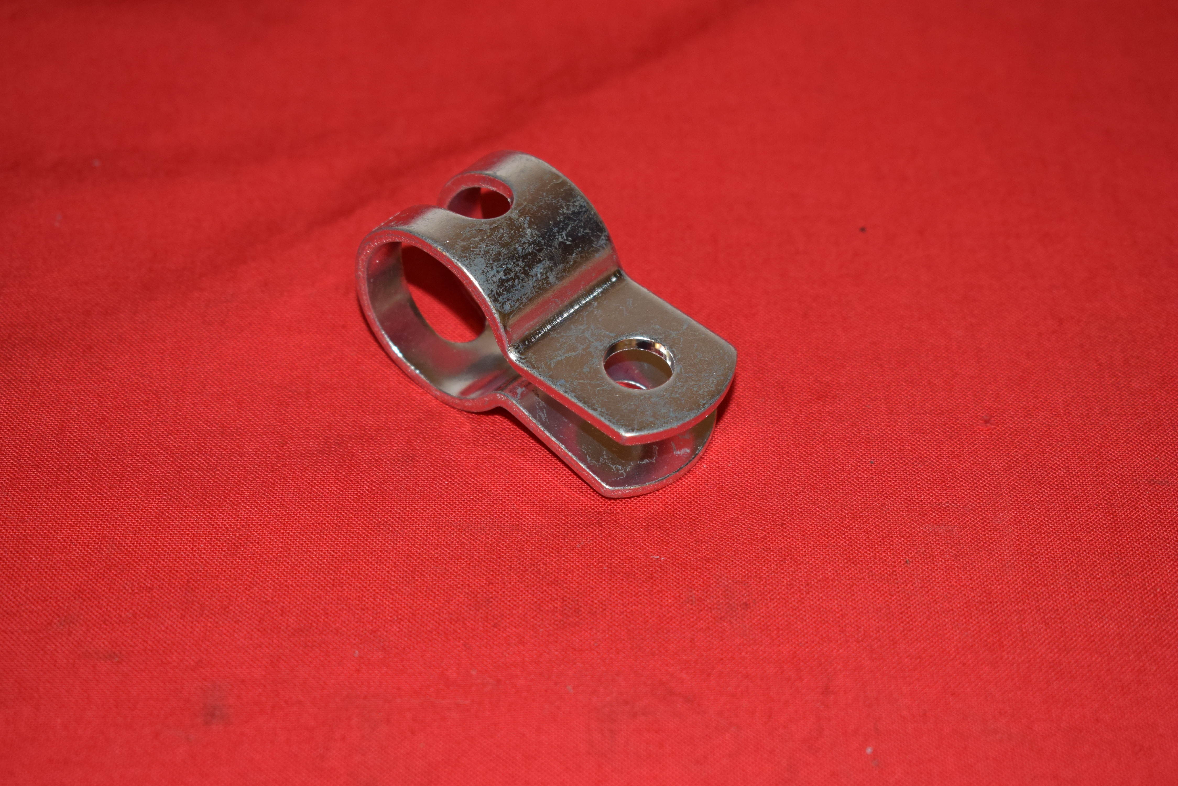 Spotlight Clamp, for mounting on 1" tube, Indian Chief &  Four, Cad