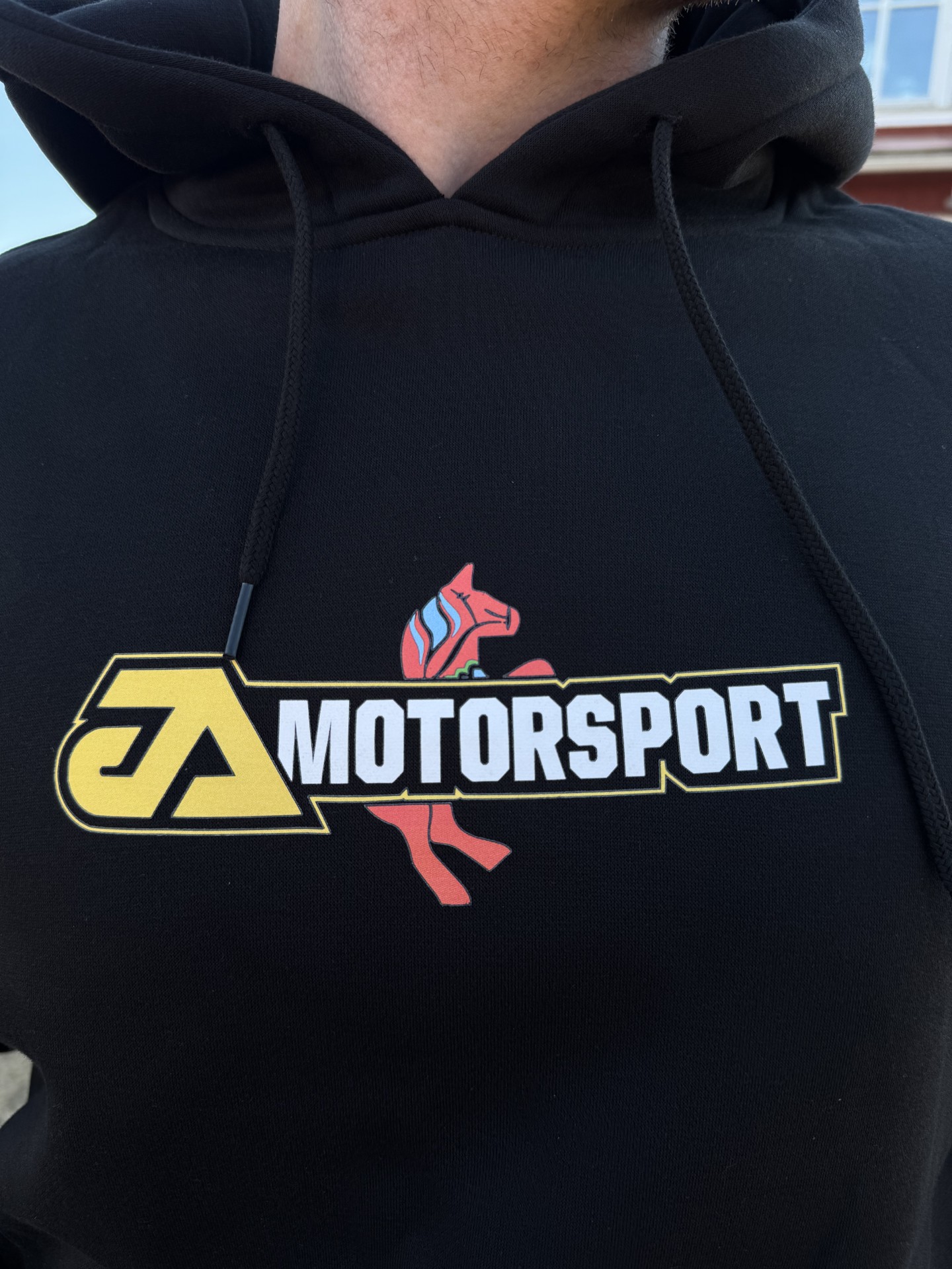 JA Motorsport 2025 Hoodie svart - 3
