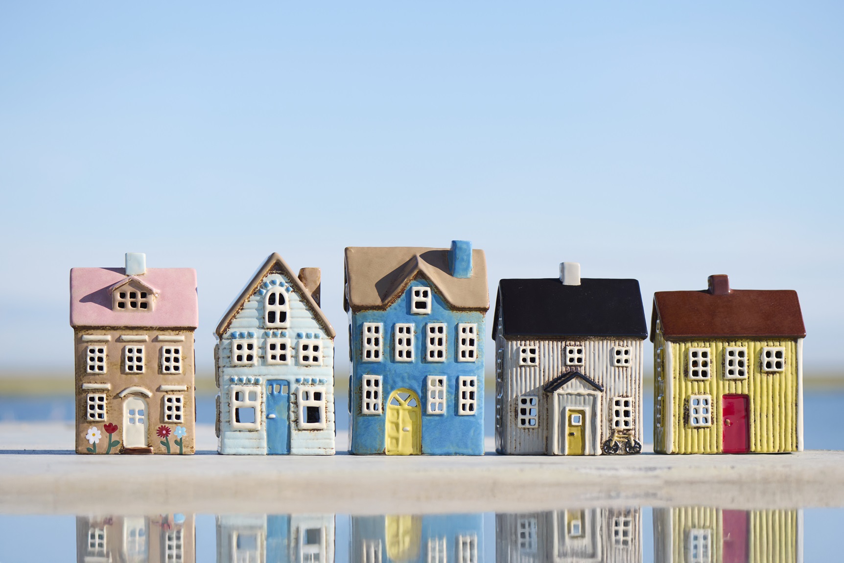 Huslykta - Lykta hus - Nyhavn - 20,5x13x3 cm - 8