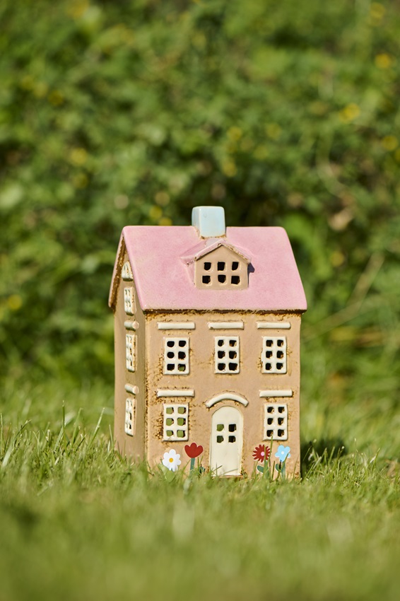 House lantern - Lantern house - Nyhavn Blomster - 19x11.8 cm - 2