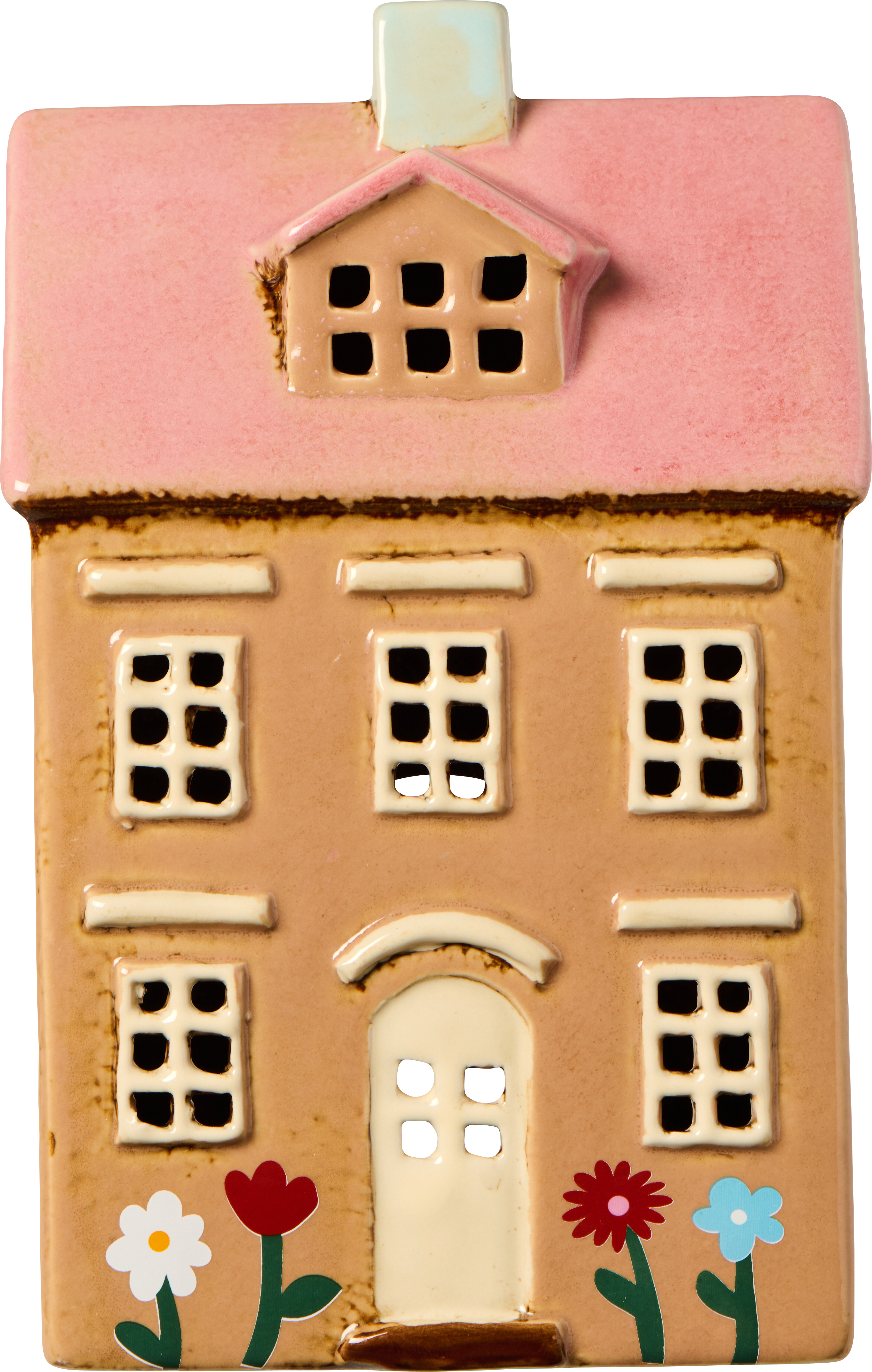 House lantern - Lantern house - Nyhavn Blomster - 19x11.8 cm - 10