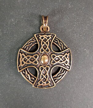 Keltiskt Kors - Hänge i Brons