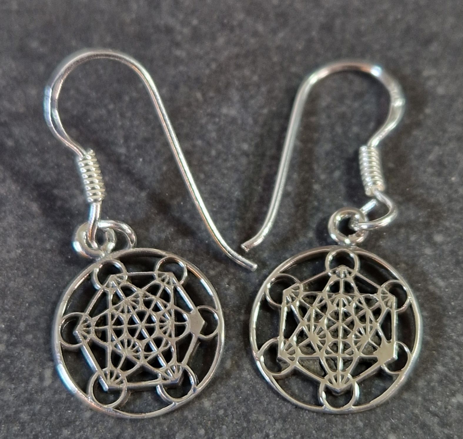 Metatron - Örhängen i Silver
